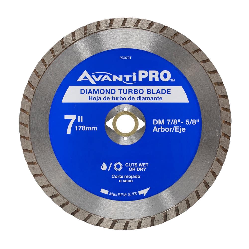 7 in. Turbo Diamond Blade