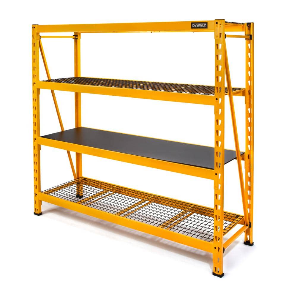 DeWalt Shelving 56829 Dewalt-Rak-Dxst10000 6Ft 4-Shlf Indust Rack Yellow