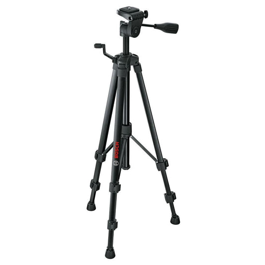 Bosch BT150 Compact Tripod with Extendable Height for Use with Line Lasers, Point Lasers, and Laser Distance Tape Measuring Tools, Black (B00SIL5O36)