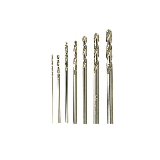 Dremel 628-03 Multipurpose High Speed Precision Steel Drill Bit Set for Metal Rotary Accessory  7 Pcs.
