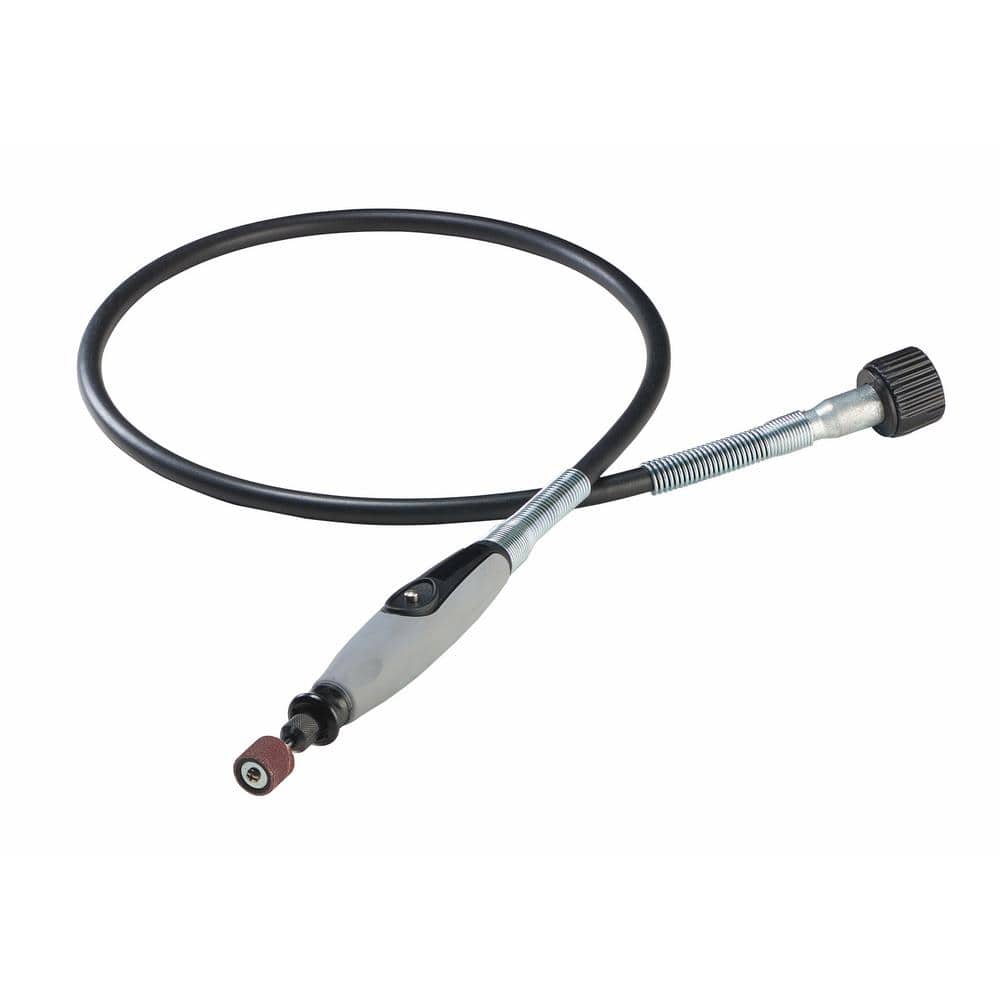 Dremel Flex Shaft 225-02 Rotary Tool Attachment with Comfort Grip and 36” Long Cable - Engraver  Polisher  and Mini Sander- Ideal for Detail Metal Engraving  Wood Carving  and Jewelry Polishing
