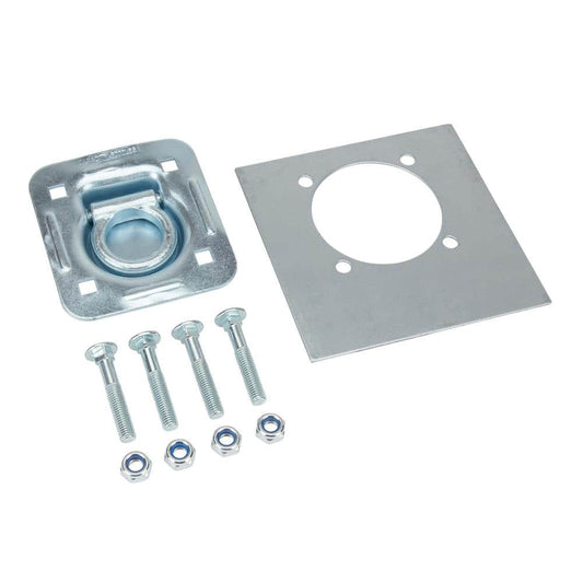 CargoSmart Bolt-On Recessed D-Ring  3/8in. Dia.  6000-Lb. Capacity