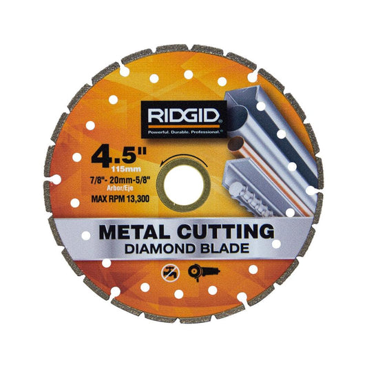 4.5 in. Metal Segmented Rim Cutting Diamond saw blade for metal cutting