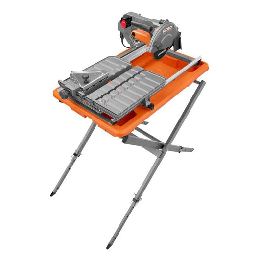 Techtronic Industries Co. R4031S RIDGID 9 Amp Corded 7 in. Wet Tile Saw with Stand