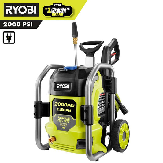 2000 PSI 1.2 GPM Cold Water Electric Pressure Washer