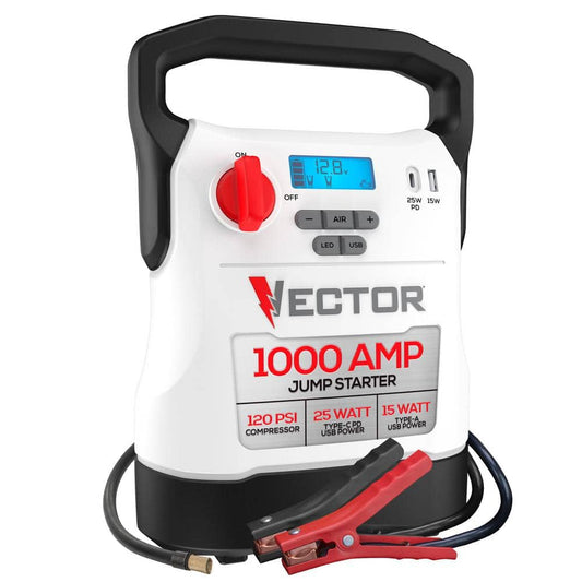 1000 Amp Jump Starter, Compressor, USB Power